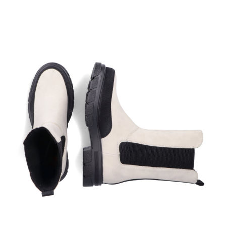 Botki sztyblety Rieker Z9170-60 beż