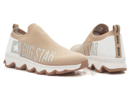 Wsuwane siatkowe sneakersy półbuty Big Star JJ274A145