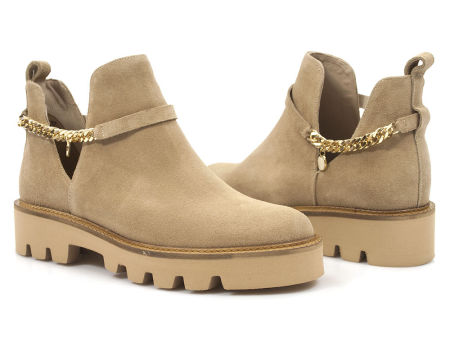 Botki sztyblety Karino 4176 beż