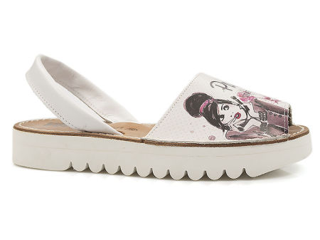 Białe sandały gladiatorki Verano 4343