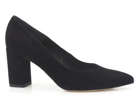 Czarne czółenka Bravo Moda 0070