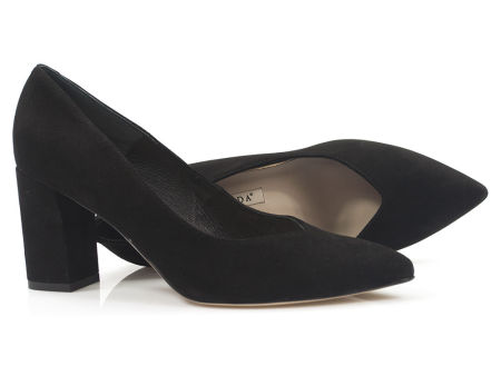 Czarne czółenka Bravo Moda 0070