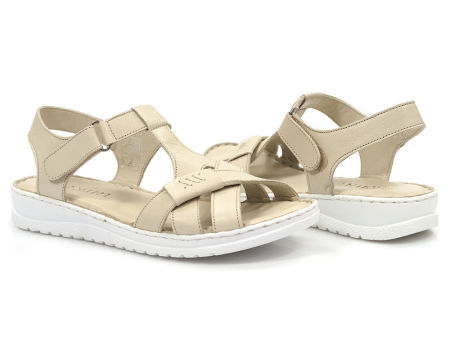 Beżowe sandały Ravini H22Y2135