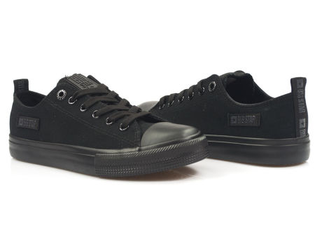 Czarne trampki tekstylne Big Star KK274009