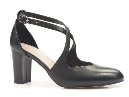 czółenka półbuty do tańca Kotyl 7080 czarny lico