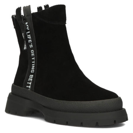 Czarne botki Filippo DBT4164