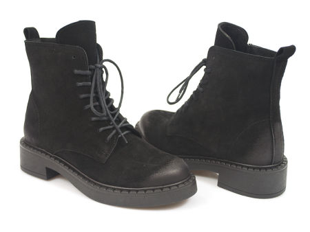 Botki trzewiki Lemar 60364 czarny