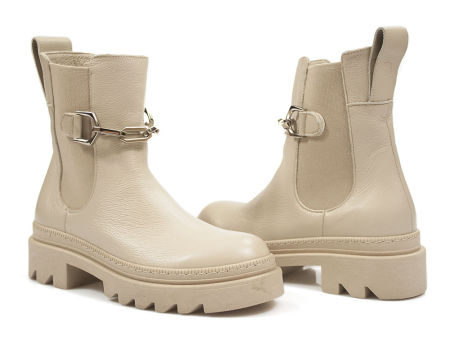Botki sztyblety Nessi 22357 beż