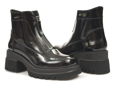 Lakierowane workery botki Venezia 2315