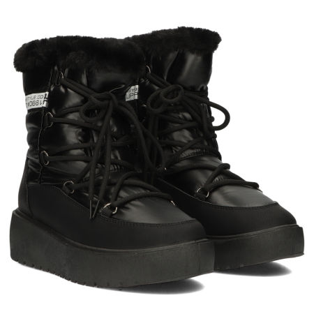 Czarne śniegowce Filippo DBT4239