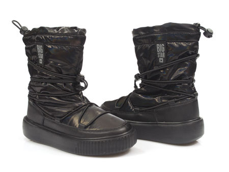 Czarne śniegowce Big Star KK274193