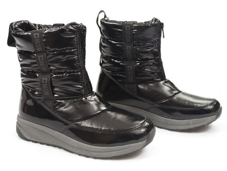 Czarne śniegowce botki Big Star KK274392