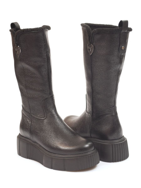 Czarne kozaki Lemar 70121