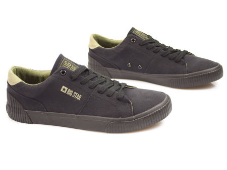 Czarne trampki męskie Big Star LL174009