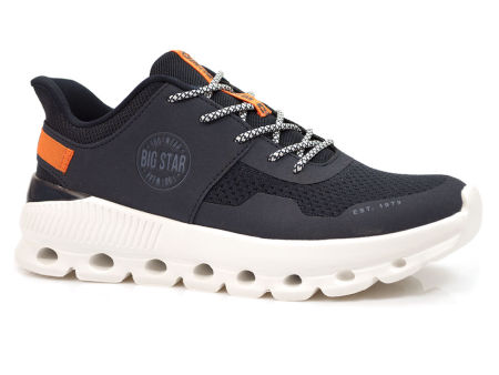 Granatowe sneakersy męskie Big Star LL174137