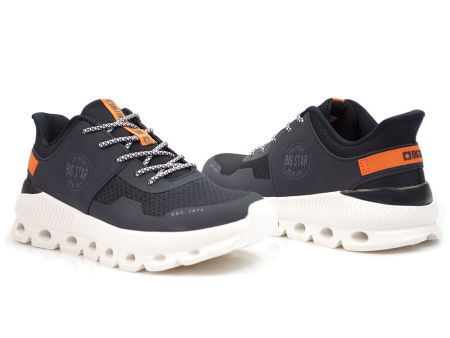 Granatowe sneakersy męskie Big Star LL174137