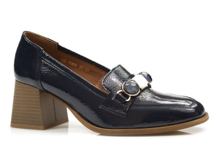 Granatowe półbuty Gamis 7008