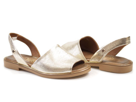 Sandały gladiatorki Lemar 40327 złoty