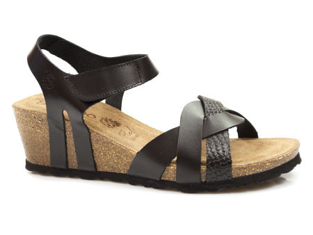 Czarne sandały Yokono CADIZ-140