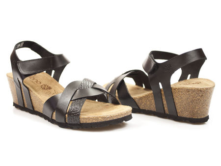 Czarne sandały Yokono CADIZ-140