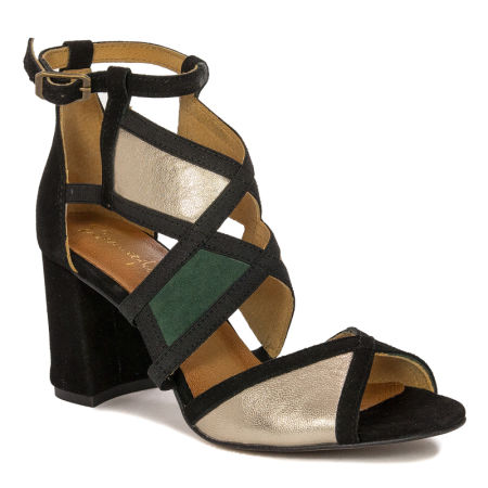 sandały na obcasie Maciejka 05181-09