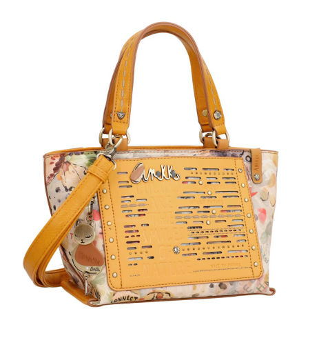 Żółta torebka Anekke 36791-215 Amazonia Nature Edition Pachamama