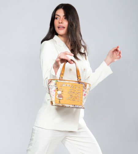 Żółta torebka Anekke 36791-215 Amazonia Nature Edition Pachamama