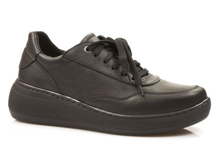 Półbuty sneakersy Nessi 21090 czarny