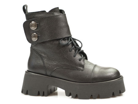 Czarne botki workery Lemar 60454