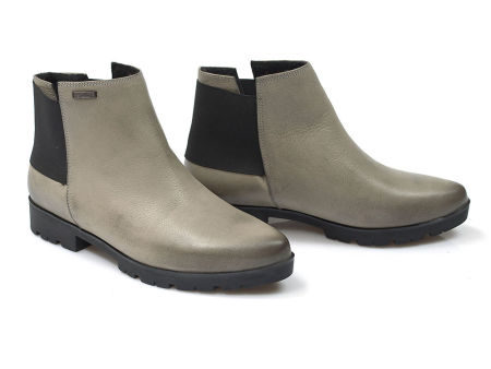 Szare botki sztyblety Lemar 60007