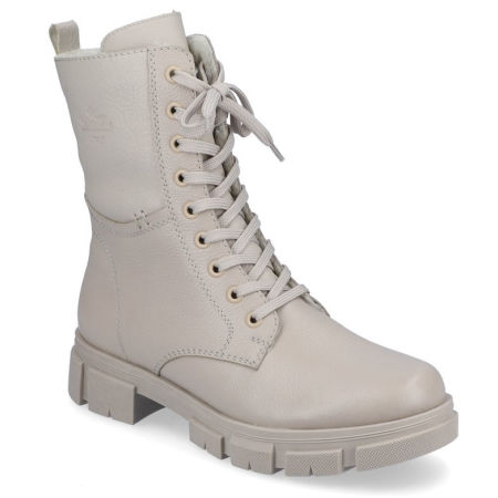 Beżowe Trzewiki botki Rieker Y7116-60