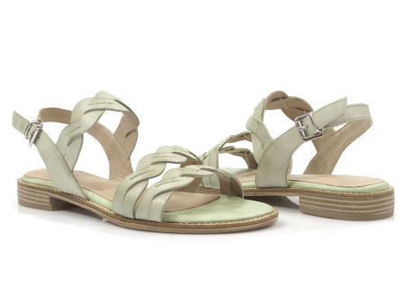 Miętowe sandały Marco Tozzi 28107-28-732