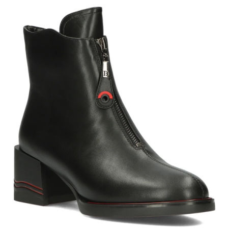 Czarne botki Filppo DBT4874