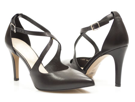 czółenka szpilki do tańca 7317 czarny