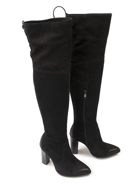 Czarne muszkieterki Carinii b3020