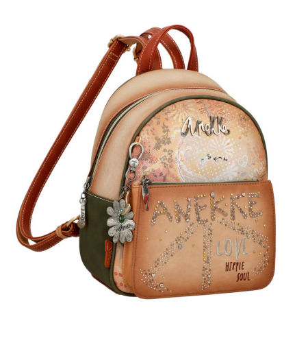 Plecak damski Anekke 38835-071 Peace & Love Flower