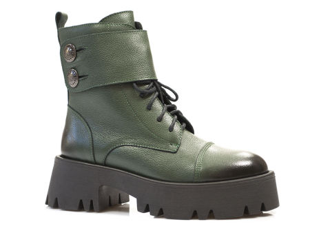 Botki workery Lemar 60454 zielony