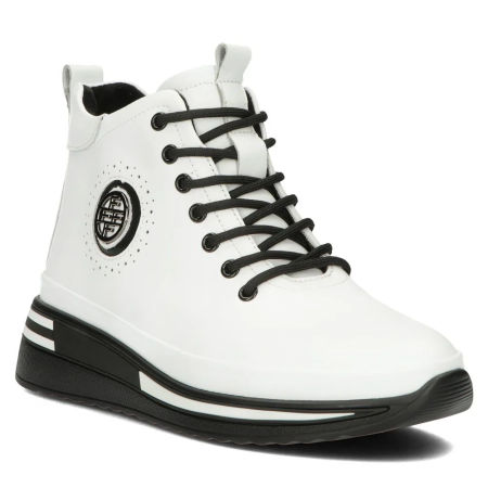 Botki trzewiki Filippo DBT4215/25 biały