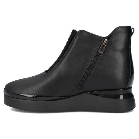 Skórzane botki Filippo DBT7394/25 czarny - Filippo zdjęcie 3