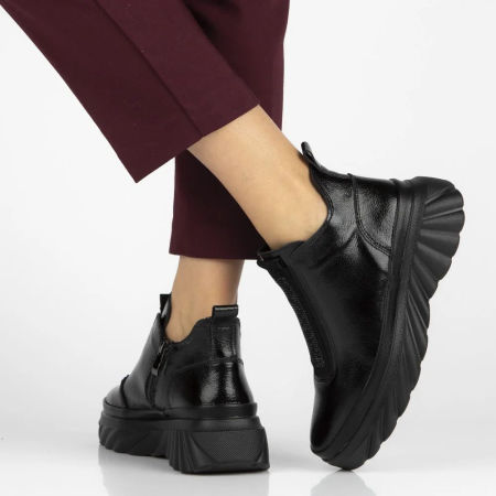 Botki skórzane Filippo DBT7426/25 czarny - Filippo zdjęcie 2