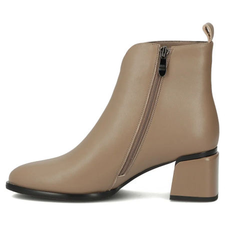 Eleganckie beżowe botki na obcasie Filippo DBT7459/25 - Filippo zdjęcie 4