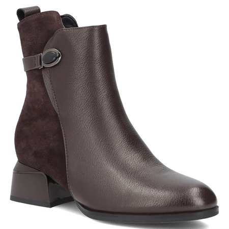 Botki Filippo DBT8046/26 brązowy