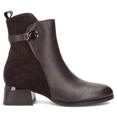 Botki Filippo DBT8046/26 brązowy