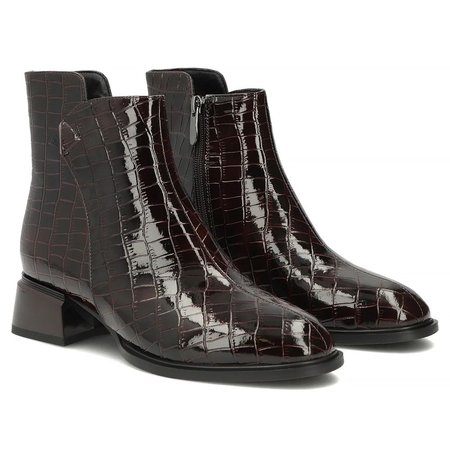 Botki Filippo DBT8174/26 brązowy