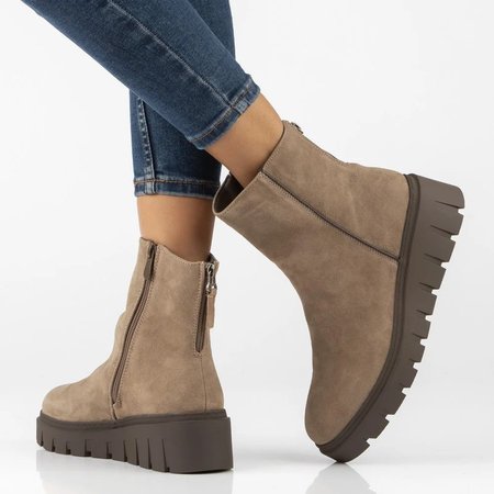 Botki Filippo DBT8313/26 taupe