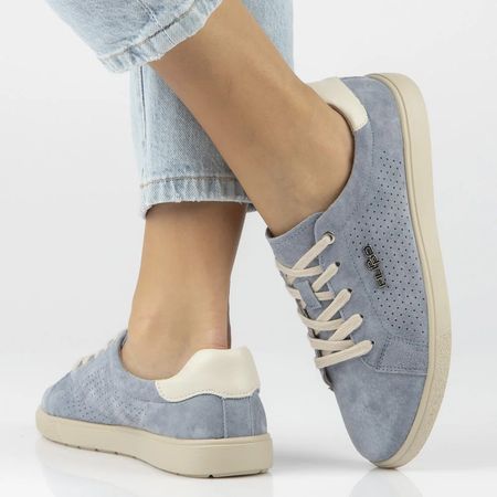 Półbuty tenisówki Filippo DP6738/26 niebieski