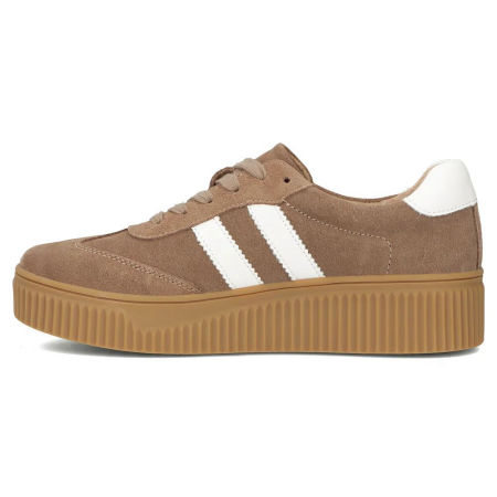 Półbuty sportowe sneakersy Filippo DP6776/25 beżowy - Filippo zdjęcie 3