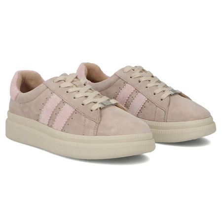 Półbuty sportowe sneakersy Filippo DP7499/26 beżowy