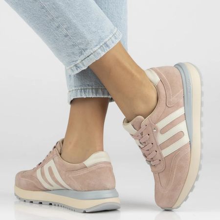 Półbuty sportowe sneakersy Filippo DP7538/26 róż