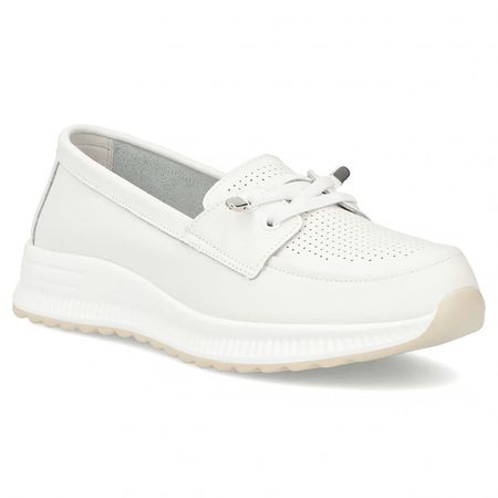 Wsuwane półbuty damskie Filippo DP7651/26 biały